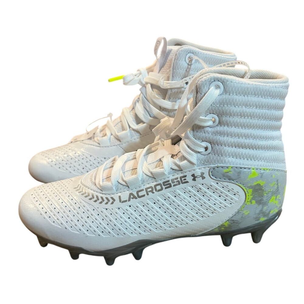 Under Armour Highlight 2 MC Junior Size 6Y Football Lacrosse Cleat 3028699-100